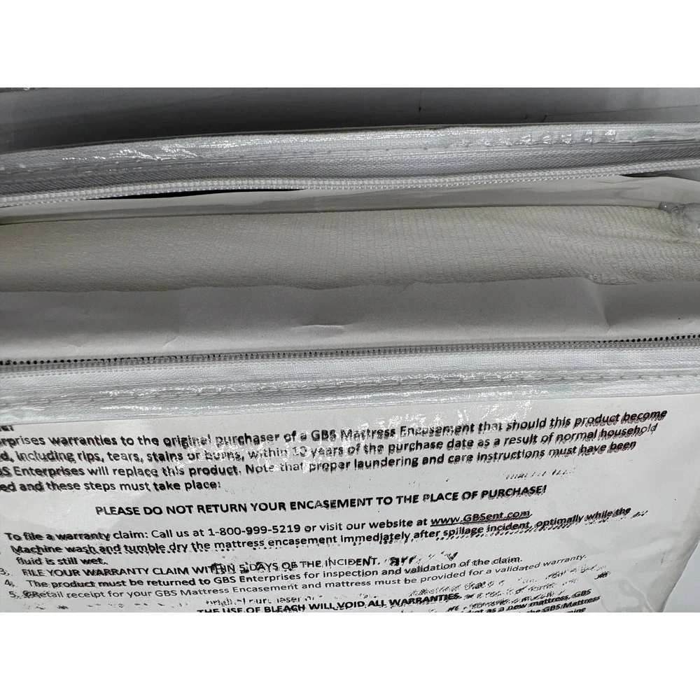 NEW Allergy Sentry Twin Mattress Encasement Bug Guard Waterproof Bed Bug Cover
